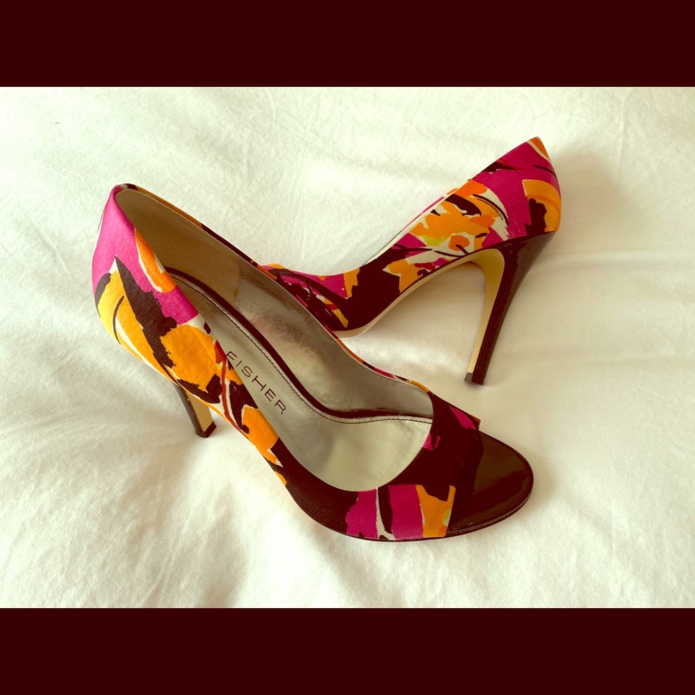 Marc Fisher 8 1/2 Open toe 4inch high heels